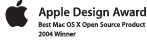 Apple Design Award - Best Open Source - 2004 Winner